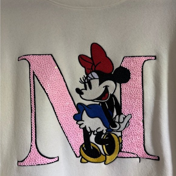 NWT FOREVER 21 x DISNEY Minnie Mouse Crewneck - Picture 2 of 5